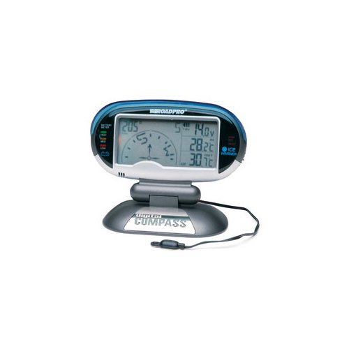 Roadpro Digital Compass, Inside & Outside Temperature, Voltage Meter