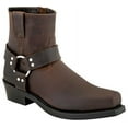 thumbnail image 2 of Old West Men's 7 Inch Square Toe Harness Boots, 2 of 2