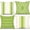 Green, variant on Outdoor Pillow Covers 18x18 Inch Set of 4 Navy Blue Waterproof Modern Geometry Throw Pillows Outdoor Summer Waterproof Decor for Patio Funiture Garden Polyester Cushion Covers 013N18