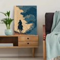 thumbnail image 5 of Minimalist Quote Cowboy Canvas Wall Art, Aged Paper Western Folk Art Home Decor, 5 of 8