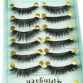 thumbnail image 5 of Fridja Eyelashes 3D 3D Eyelashes Thick Eyelashes 10 Pairs Pack High-grade Fiber, 5 of 6