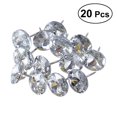 thumbnail image 3 of 20Pcs 25mm Diamond Crystal Upholstery Nails Tacks Sofa Headboard Sew Buttons Wall Decor, 3 of 4