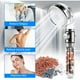 thumbnail image 5 of Cabezal de ducha de alta presión Cabezal de ducha con filtrado antical, cabezal de ducha de masaje universal con ahorro de agua, 3 modos de ducha adecuados para baño, 5 of 5