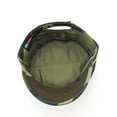 thumbnail image 4 of NYFASHION101 Fashionable Solid Color Unisex Adjustable Strap Cadet Cap, Camo, 4 of 4