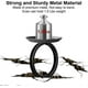 thumbnail image 4 of 50-pack Metal Black Split Key Rings for European Market, 4 of 5
