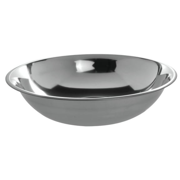HUBERT® 10 qt Mixing Bowl 24 Gauge Stainless Steel - 15 1/4" Dia x 4 1/2" D
