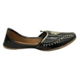 thumbnail image 3 of Punjabi Juti For Men Sherwani Shoes Handmade Flat Slip on Designer Jutti For Men US 7/ EURO 41, 3 of 5