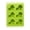 A003- Green, variant on Unicorn Silicone Mold Black, Pony Shape Ice Chunks Candy Chocolate Cake Baking Mold 1 Pack For Kitchen Homemade Treats
