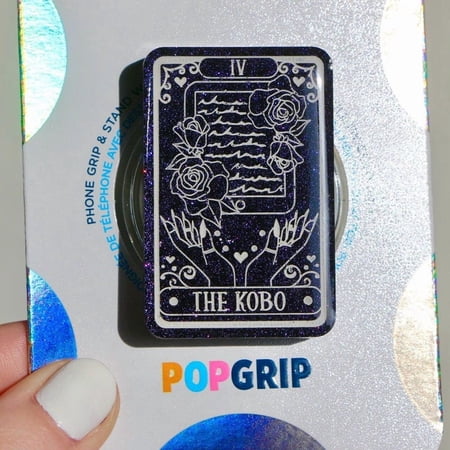 Kobo Tarot Card Resin Grip: Dark Purple Shimmer E-Reader Grip