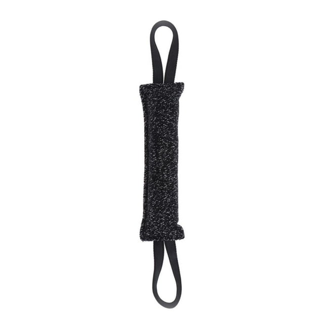 Milaget Pet Dog Bite Tug Pillow Training Chewing Toy Suits for - Black, Tug-30cm