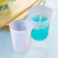 thumbnail image 4 of Diy Kitchen Measuring Cup 2-piece Set, 100ml+250ml Crystal Gel Drop Silica Gel Measuring Cup Set, Liquid And Dry Measuring Cup, 4 of 5