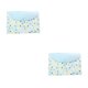 thumbnail image 4 of Methold Floral Conejo Patrones A4 PVC Impermeable Archivo Sobre Bolsas de Almacenamiento Organizador Útiles Escolares Type1 NO1, 4 of 6