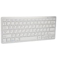 thumbnail image 3 of Cordless Keyboard Mini Portable White Computer Keyboards for  OS X IOS, 3 of 8