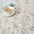 thumbnail image 3 of 3x5 Living Room Area Rugs: Vintage Washable Non-slip Rug For Bedroom Dining Soft Carpet Kitchen Home Office Durable & Easy-clean Design Homes With Cats Dogs(3x5 Beige), 3 of 8