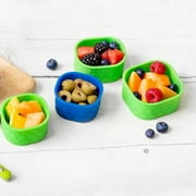 Lunchbots Silicone Insert Cups Custom Fit Bento Boxes, 6 Count