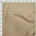 thumbnail image 3 of oneOone Organic Cotton Voile Fabric Herringbone Geometric Print Fabric BTY 42 Inch Wide, 3 of 4