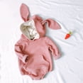 thumbnail image 6 of UACY Newborn Baby Girl Boy My 1st Easter Outfit Bunny Ear Hoodie Bubble Romper Rabbit Bodysuit Jumpsuit Overall Clothes, 6 of 6