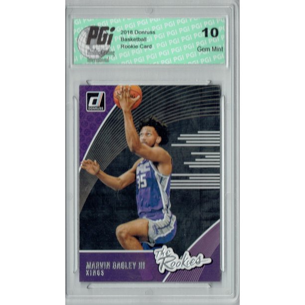 Donruss Marvin Bagley Iii 18 Donruss 2 The Rookies Sp Rookie Card Pgi 10 Walmart Com Walmart Com