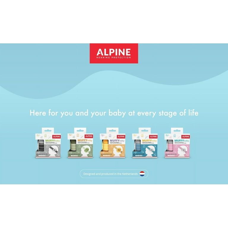ALPINE® Muffy Baby Casque anti-bruit Rose 1 pc(s) - Redcare Pharmacie