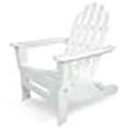 thumbnail image 3 of 35" Recycled Earth-Friendly Outdoor Patio Adirondack Chair - White, 3 of 10