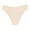 Beige, variant on Womens Seamless Solid Color Briefs, Yoga Bikini Panties Underwear for Active Daily Wear