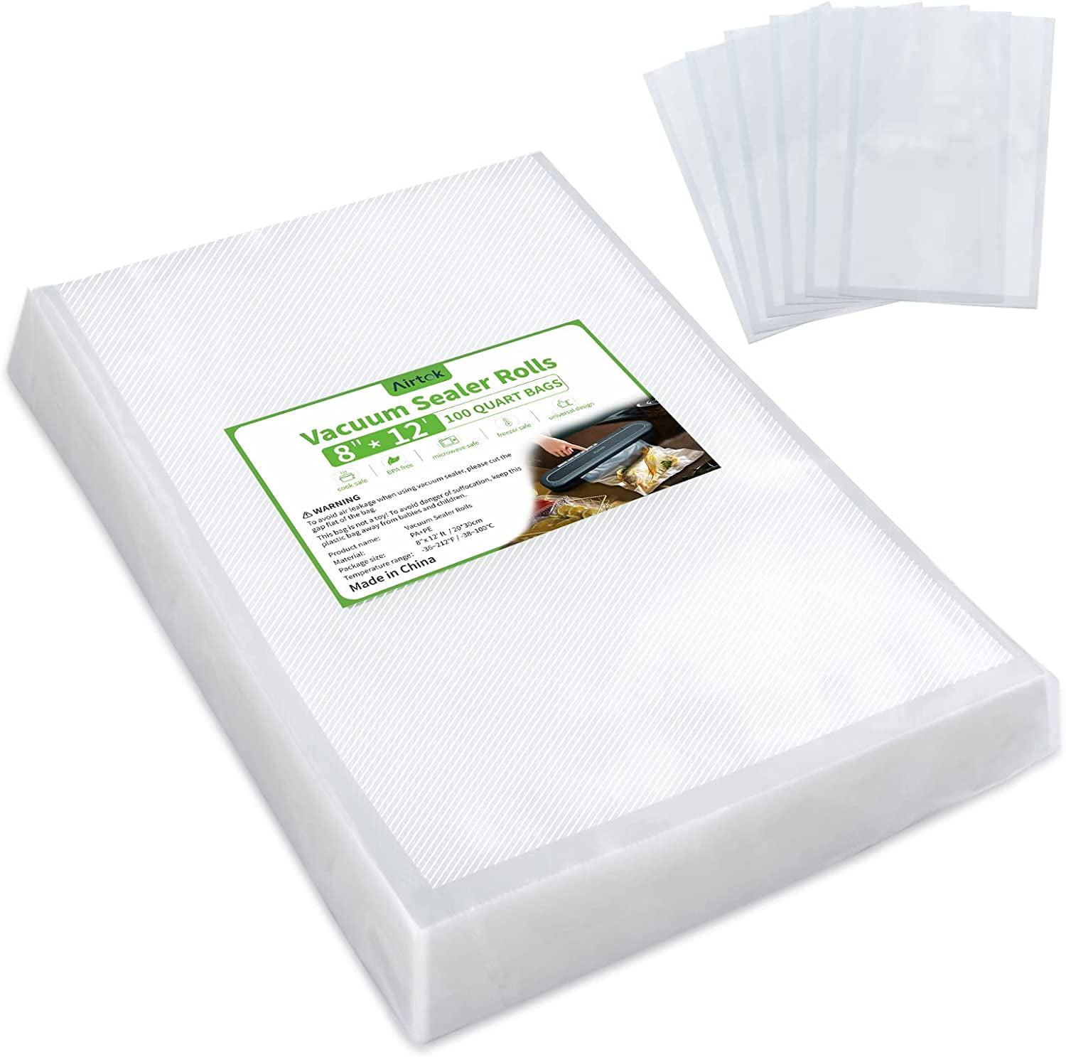 foodsaver bags max temperature