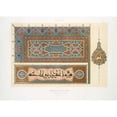 thumbnail image 2 of Émile Prisse d'Avennes 24x18 Gold Ornate Framed and Double Matted Museum Art Print Titled - Arabesques; Ornamentation of an Qoran from the Tomb of Soultan El-Ghoury (16th Century); 2 (1877), 2 of 4