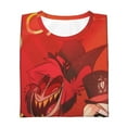 thumbnail image 3 of Hazbin Hotel Boys Girls 3d Graphic Printed T-Shirt Crewneck Short Sleeve Tees, 3 of 6
