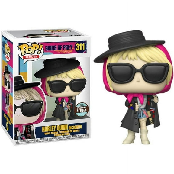 Funko Birds Of Prey Specialty Series POP Harley Quinn Incognito Figure