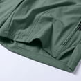 thumbnail image 5 of Men's Athletic Quick Dry Sports Shorts with Elastic Waist, Zipper Pockets, Straight Leg Loose Fit, 4-way Stretch, 82% Nylon 18% Spandex. Workout, Running, Golf, Hiking Essentials, 5 of 9