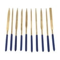 thumbnail image 1 of Kit de lima de diamante, juego de limas de diamante de 10 piezas Juego de limas de aguja Herramientas de limas de diamante creadas magistralmente NikouMX herramienta, 1 of 8