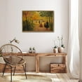 thumbnail image 2 of Autumn Impressionist Park Horizontal Canvas Wall Art with Lightweight Foam Frame - Durable and Ready to Hang, Modern Decorative Print for Living Room, Bedroom, Or Office, 2 of 7
