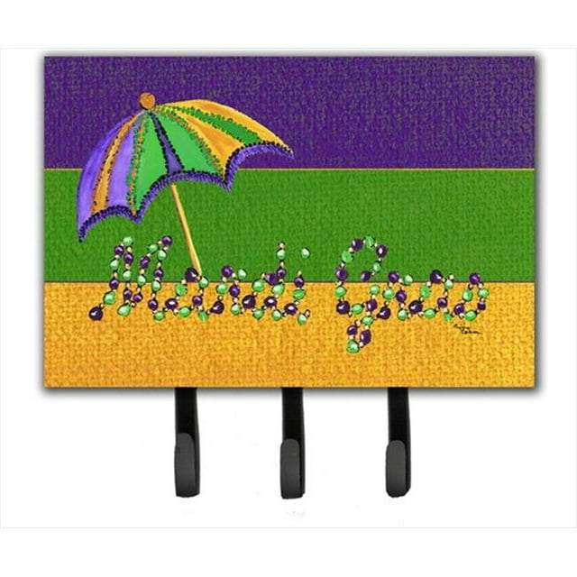 Carolines Treasures 8381TH68 6 x 9 In. Mardi Gras Leash or Key Holder