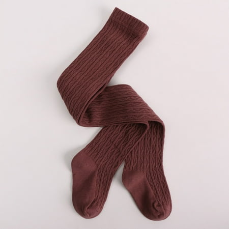 

Toddler Baby Girls Knitted Cotton Warm Tights Stocking Long Socks Pantyhose