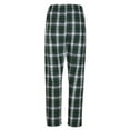 thumbnail image 4 of Boxercraft BW6620 Women's Haley Flannel Pant-Green/White Pl-XS, 4 of 4