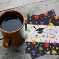 thumbnail image 4 of CIMAXIC graduation 40Pcs Printed Graduation Pattern Napkins Graduation Party Napkins Practical Party Tissues,12.99"X12.99"X0.04", 4 of 4