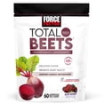 thumbnail image 1 of Force Factor Total Beets Soft Chews with Beetroot, Nitrates, L-Citrulline, Grapeseed Extract, and Antioxidants, Healthy Energy Supplement with Elite Ingredients, Heart Health Superfood, 60 Chews, 1 of 5