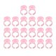 thumbnail image 1 of 100 pis de s de pegamento desechables de pegamento, Zulema Soporte para anillos de pegamento para pestañas, 1 of 8