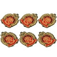 thumbnail image 3 of Patches Sew, 6pcs Fabric Patch Fashionable  For Handicraft, 3 of 8