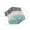 Multi lace, variant on AeraVida Reusable Blue Black Gray Cotton Fabric Washable Fashionable Masks Set of 3