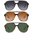 thumbnail image 1 of Gafas de sol YDAOWKN Retro Square Aviator UV400 para mujer/hombre, 1 of 7