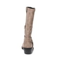 thumbnail image 7 of Time and Tru Women's Moto Hardware Boots, Wide Width Available, 7 of 7