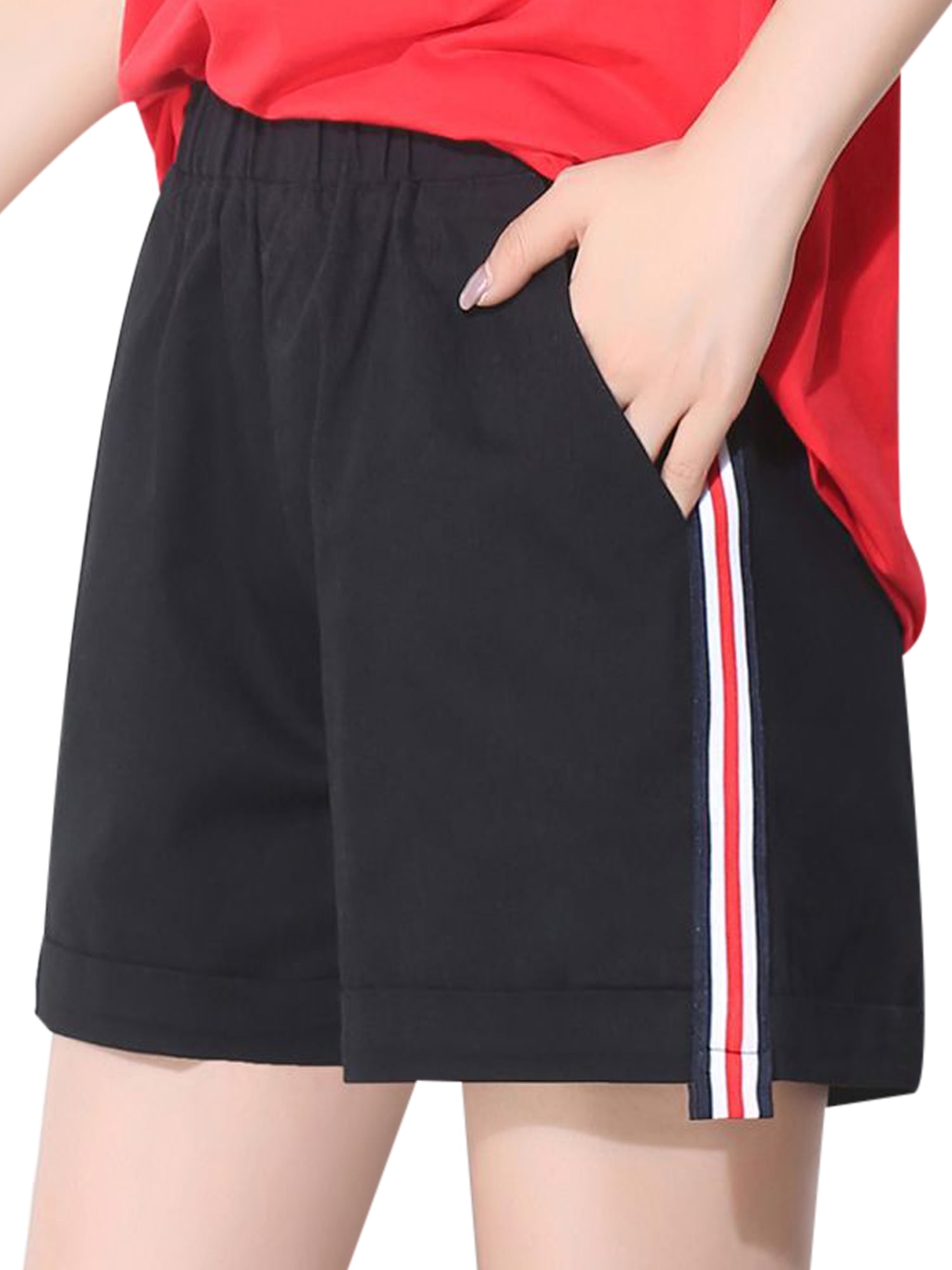 sweat shorts womens walmart