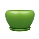 thumbnail image 1 of Macetas con orificios de drenaje y plato for plantas de interior y exterior, 1 of 6