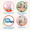 thumbnail image 3 of Battat Fry n' Fly Flying Disc Launcher Toy Catching Outdoor Game for Kids Ages 4 +, 3 of 8