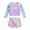 Z14-Purple, variant on Kids Swimsuits 2 Piece, Girls Tankini Swimsuit Size 10-12 Upf 50 Sun Protection Swimwear Quick Dry Summer Bathing Suit Tropical Swimwear Beachwear