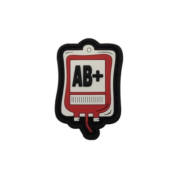 Uijokdef 1 PCS PVC Red AB Blood Bag Patch