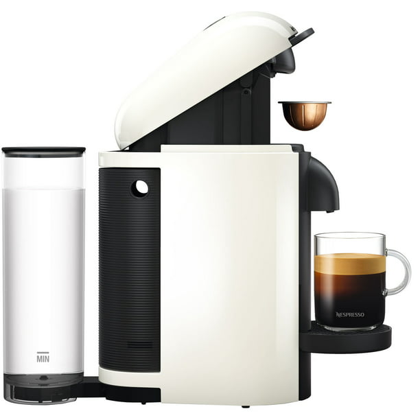 disinfectant Amount of money shuffle Nespresso VertuoPlus Coffee and Espresso Maker by Breville, White -  Walmart.com