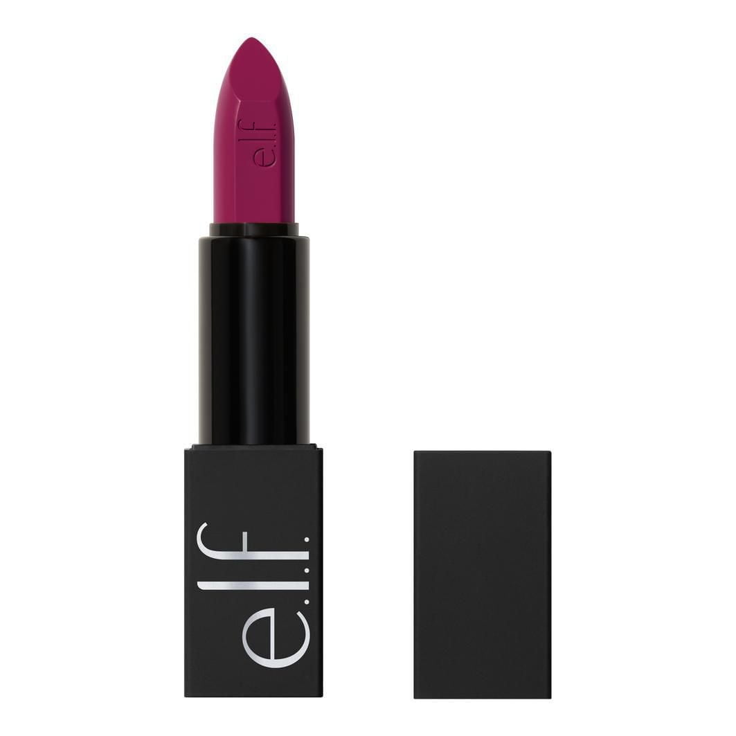 e.l.f. Cosmetics O Face Satin Lipstick, Richly Pigmented, 3.8 g