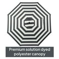 thumbnail image 6 of Better Homes & Gardens Premium 9' Stripe Round Market Patio Umbrella, Crank Lift, 3-Angle Tilt, 6 of 11